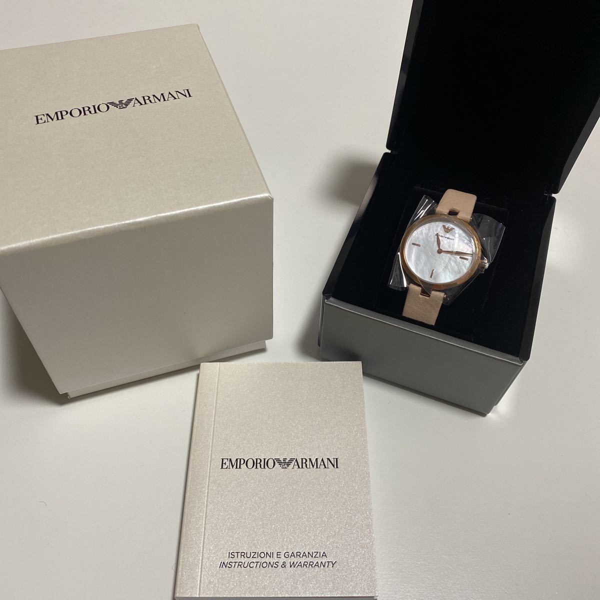 1円スタート☆定価30，800円☆新品未使用☆EMPORIO ARMANI(エンポリオ 
