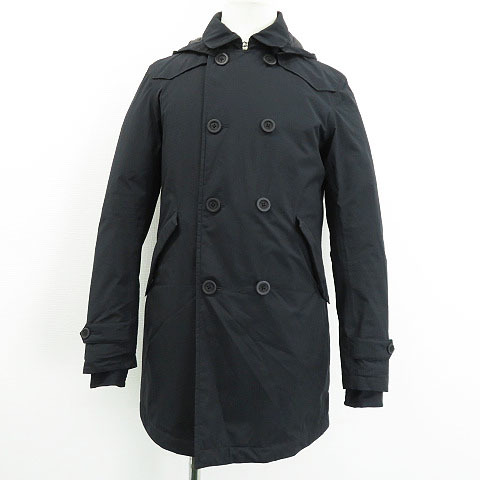 サイズ44）HERNO ダウントレンチコート/Gore tex INTELLECTION ダウン
