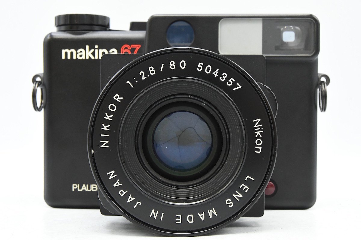 ◇ PLAUBEL プラウベル makina 67 / NIKKOR 80mm F2.8 中判フィルム