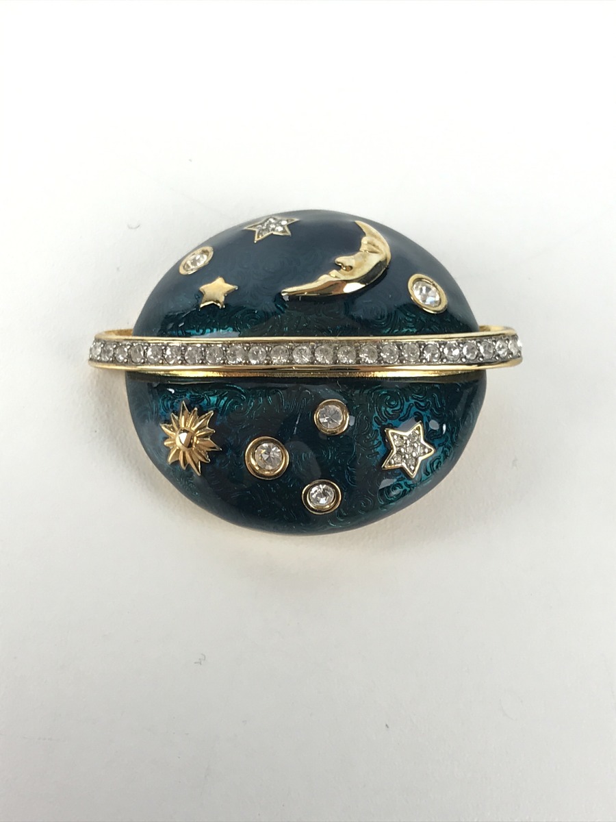 Swarovski◆ブローチ/惑星/アクセサリー/-