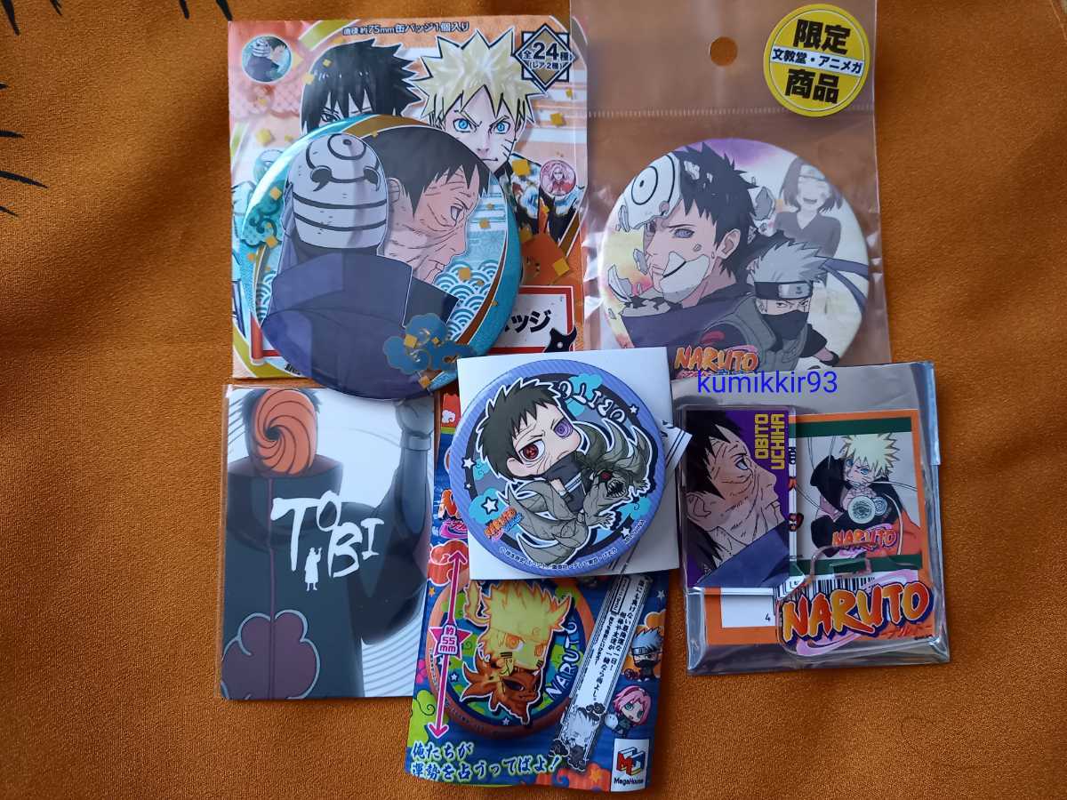 NARUTO オビト トビ アクスタ 缶バッジ プラカード(NARUTO)｜売買され 