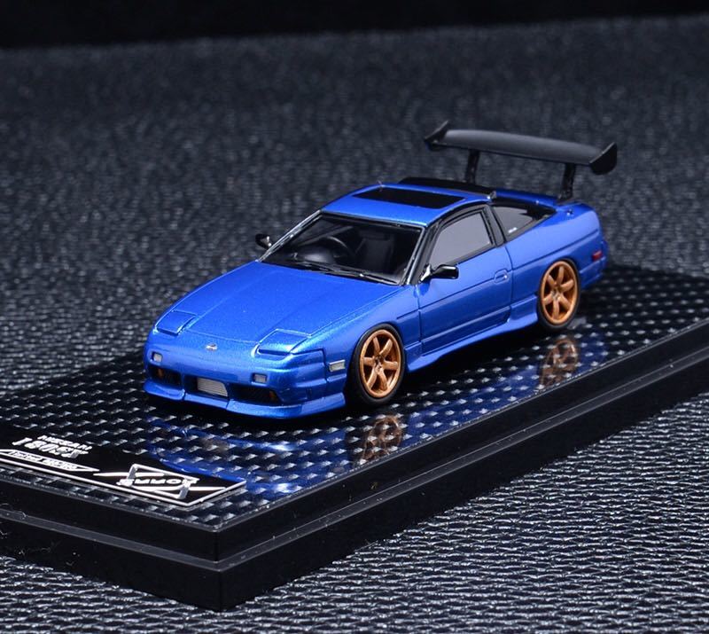 1/64 ERROR 404 ニッサン nissan 180SX 青 GTウィング 0 1⁄64 ERROR セット