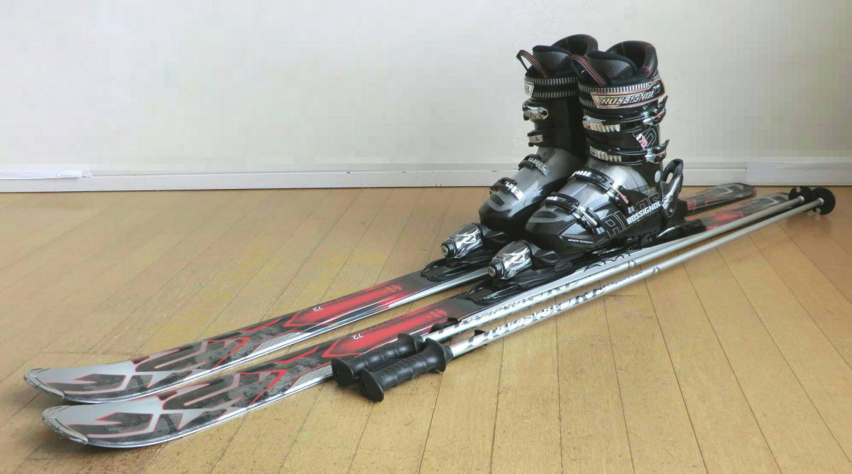 □□即日発送OK□送料無料□即決□K2＋ROSSIGNOL□カービングスキー4