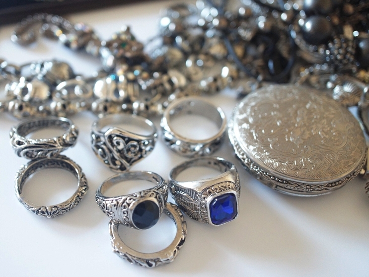 アクセサリー 大容量 ジュエリーボックス アクセサリーケース - 収納