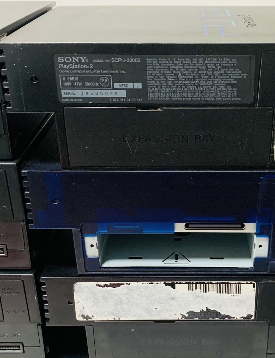 PS2 SCPH-10000～50000番 全10台セット 動作未確認 ジャンク扱い