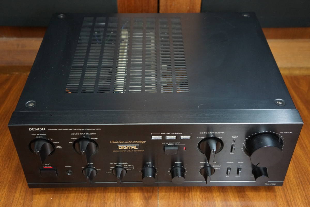 美品 DENON/デノン プリメインアンプ PMA-780D DAC D/Aコンバーター 
