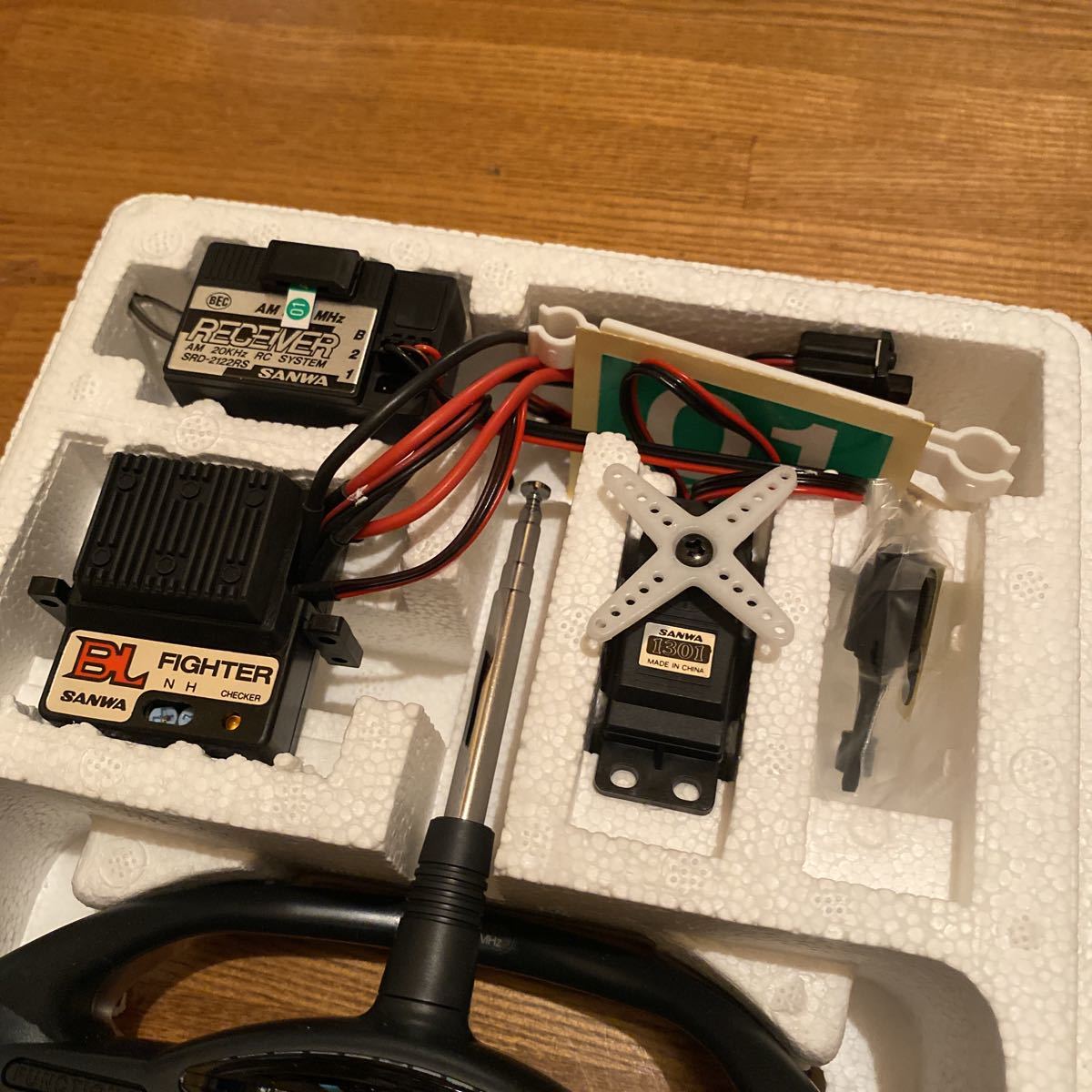 サンワ New DASH-S - SANWA 当時物 プロポ 希少新品未使用 動作未確認