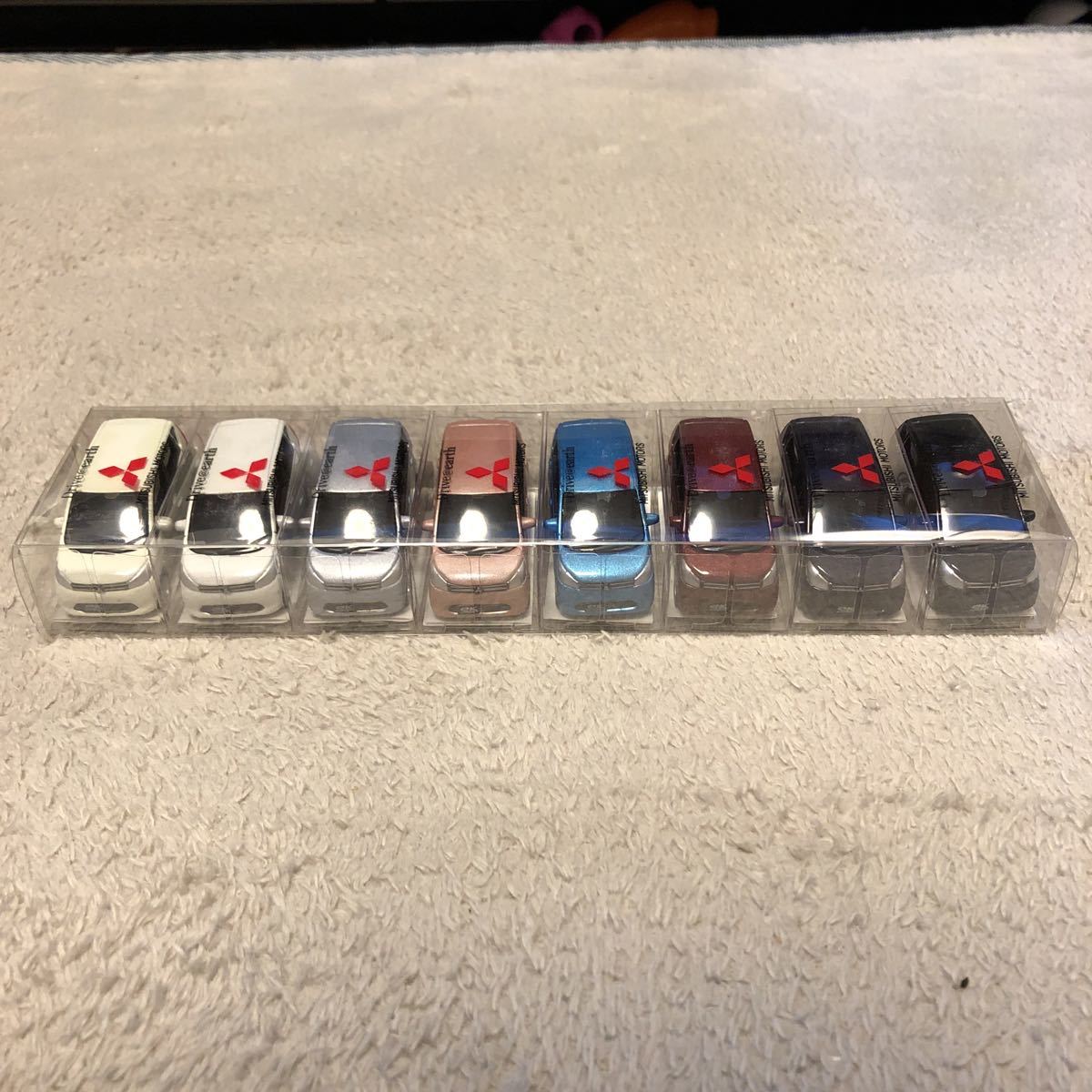 三菱 ミニカー 8台セット カラーサンプル EKワゴン (非売品)