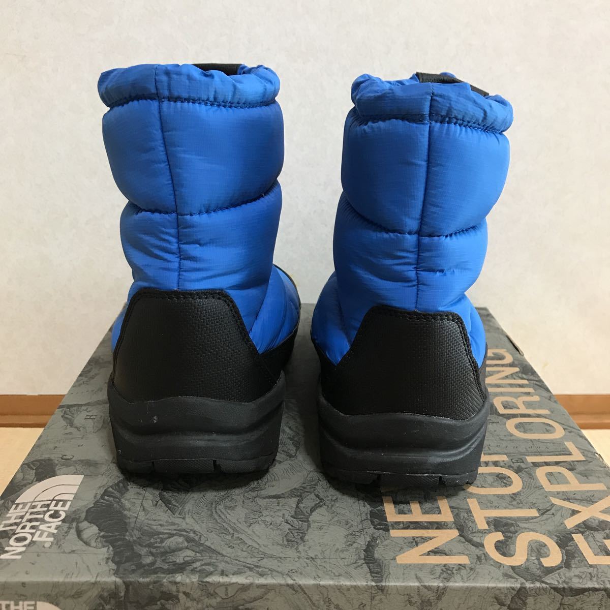 THE NORTH FACE ヌプシブーティ－ キッズ22cm / ブルー 青 ノース
