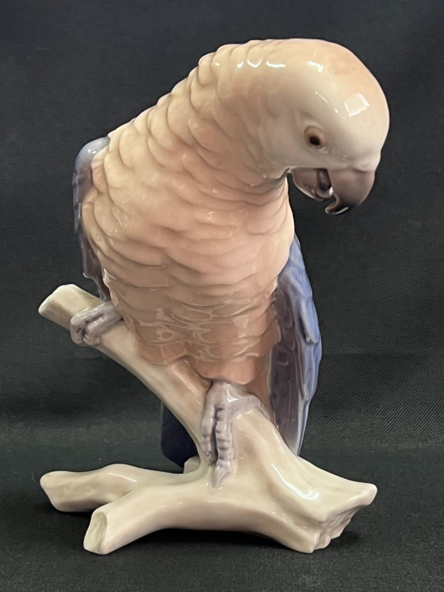 Bing&Grondahl B&G ビングオーグレンダール フィギュリン オウム 鳥