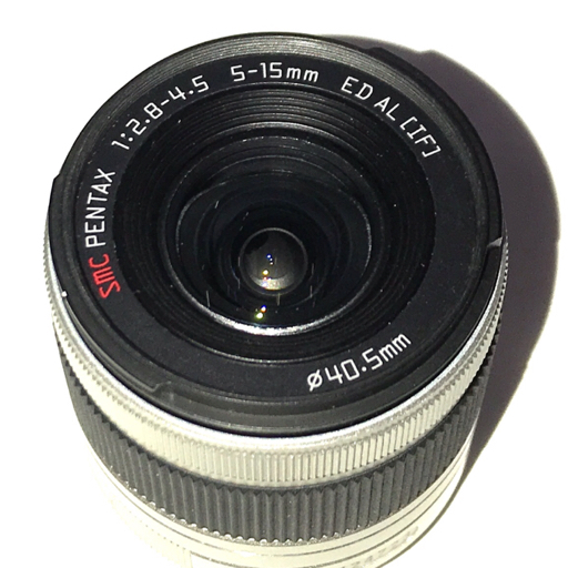 1円 PENTAX Q-S1 SMC PENTAX 1:2.8-4.5 5-15mm ED ミラーレス一眼