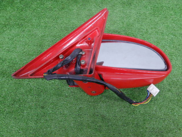 09]MR2 SW20 Ⅲ型 GT / 右ドアミラー / 87910-17180-D0 / 3E5 スーパーレッドⅡ / 電動格納 OK / TR8804 / サイドミラー【672210】A MR2 ドアミラー 純正 -(mr2 sw20)(ドアミラー)の中古品 公式通販