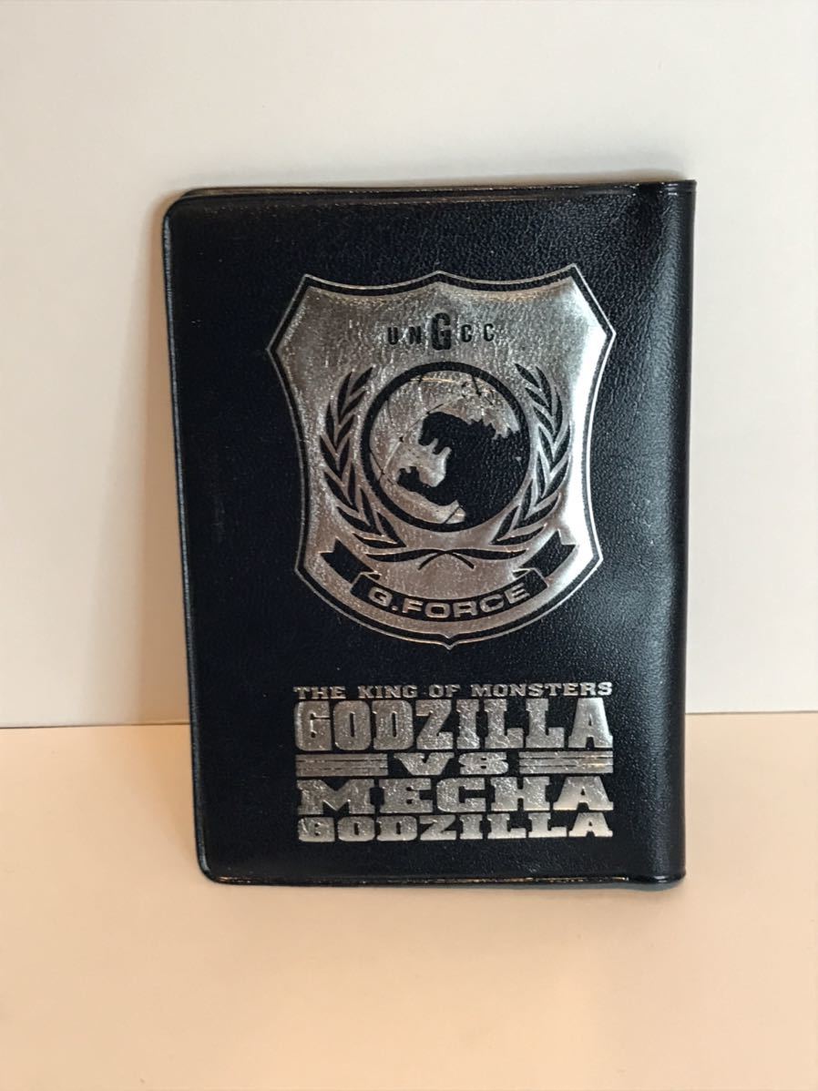 当時物 ゴジラ Gフォース 手帳型カードホルダー Godzilla G Force Ungcc メカゴジラ Mecha Godzilla ゴジラ 売買されたオークション情報 Yahooの商品情報をアーカイブ公開 オークファン Aucfan Com