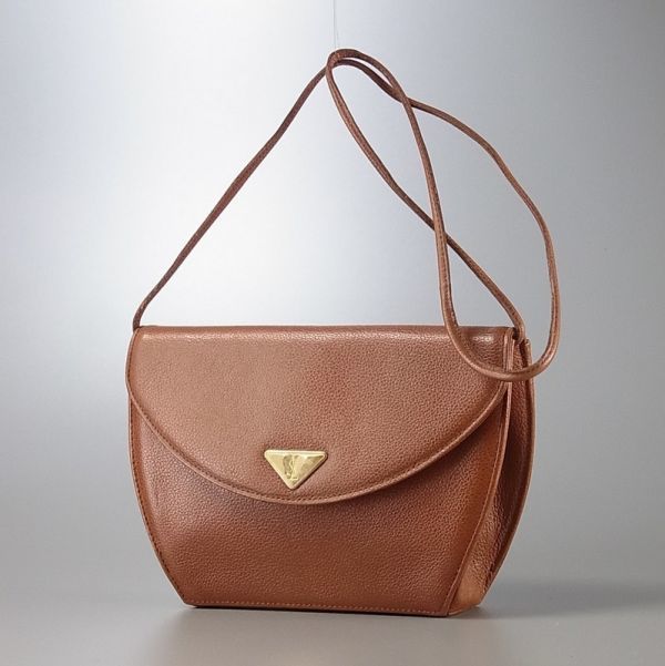 限定SALE，新作登場 MD2904 イヴサンローラン Yves Saint Laurent vintage レザー ショルダーバッグ ポシェット フラップバッグ 斜め掛け ブラウン(かばん、バッグ)｜売買されたオークション情報、yahooの商品情報をアー かばん、バッグ