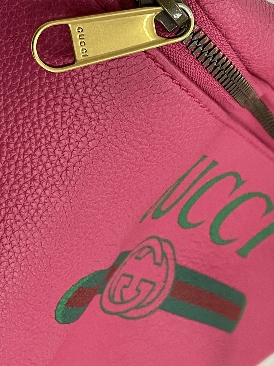 ○【注目商品 GUCCI グッチ ボディバッグ ウエストポーチ カーフレザー