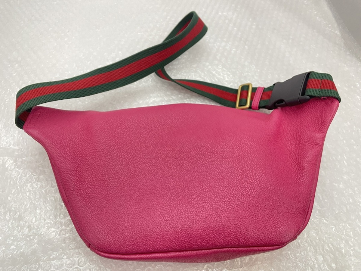 ○【注目商品 GUCCI グッチ ボディバッグ ウエストポーチ カーフレザー