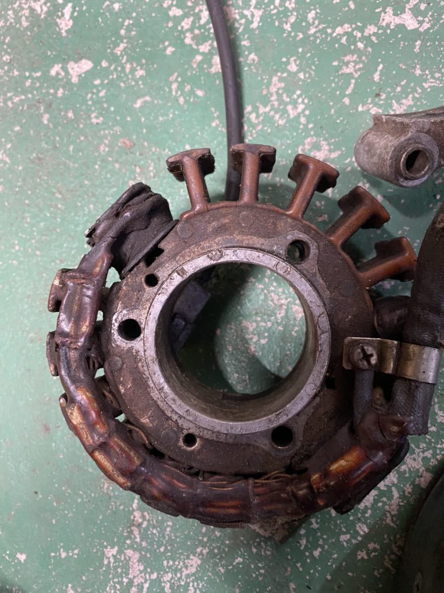 CB400T CB400N スーパーホーク ステーターコイル ダイナモ 実働外し