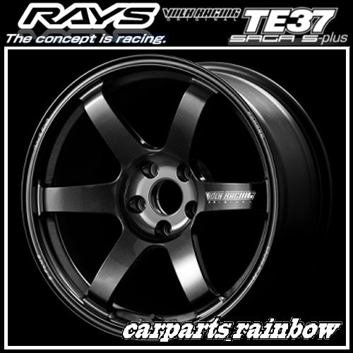 ★RAYS/レイズ VOLKRACING ボルクレーシング TE37SAGA S-PLUS 18×8.5J 5/112 +42★ダイヤモンドダークガンメタ (MM)★ VOLK RAYS レイズ 18×11.5J 5H GT090