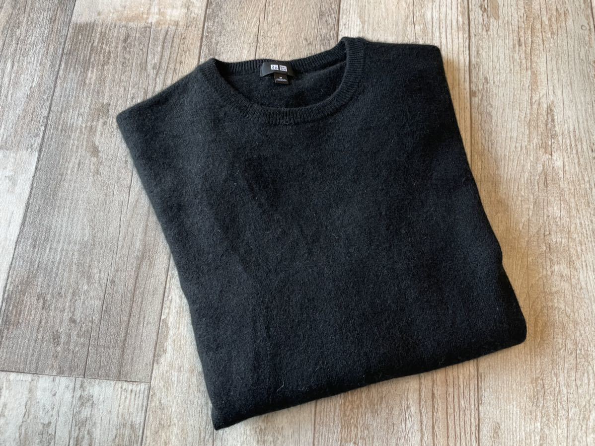 ユニクロ カシミヤ100 ハイゲージニット メンズ 22超人気 メンズ