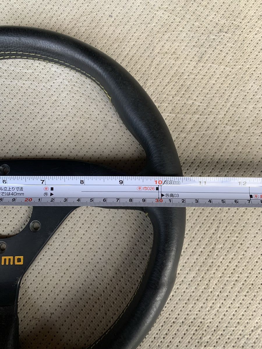 MOMOステアリング MOMO ナルディ ITALY 旧車 当時物正規品 モモ