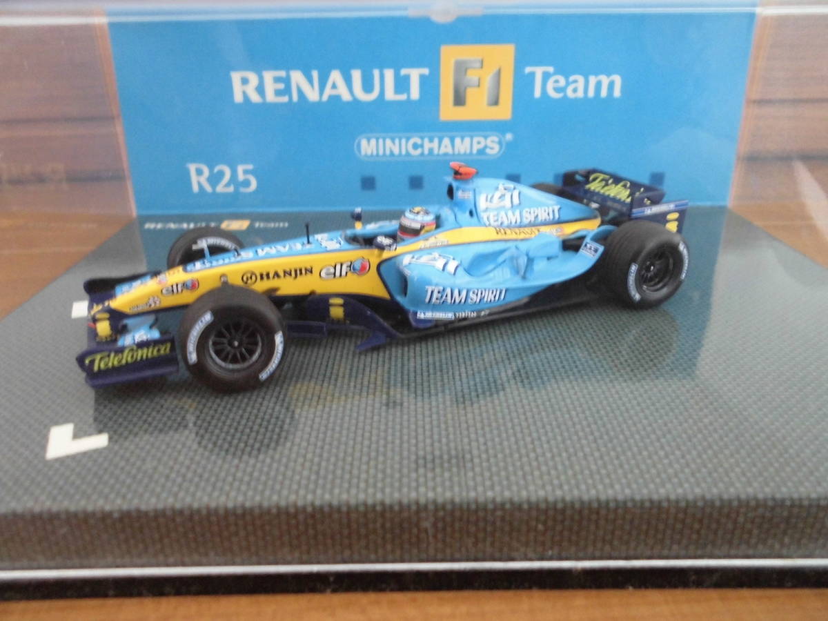 販売 店舗 【ミニチャンプス】1/43 マイルドセブン ルノー F.アロンソ R25