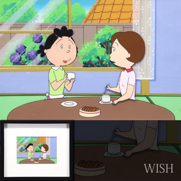 サザエさん | 真作WISH長谷川町子「サザエさんとタイコさん」セル画