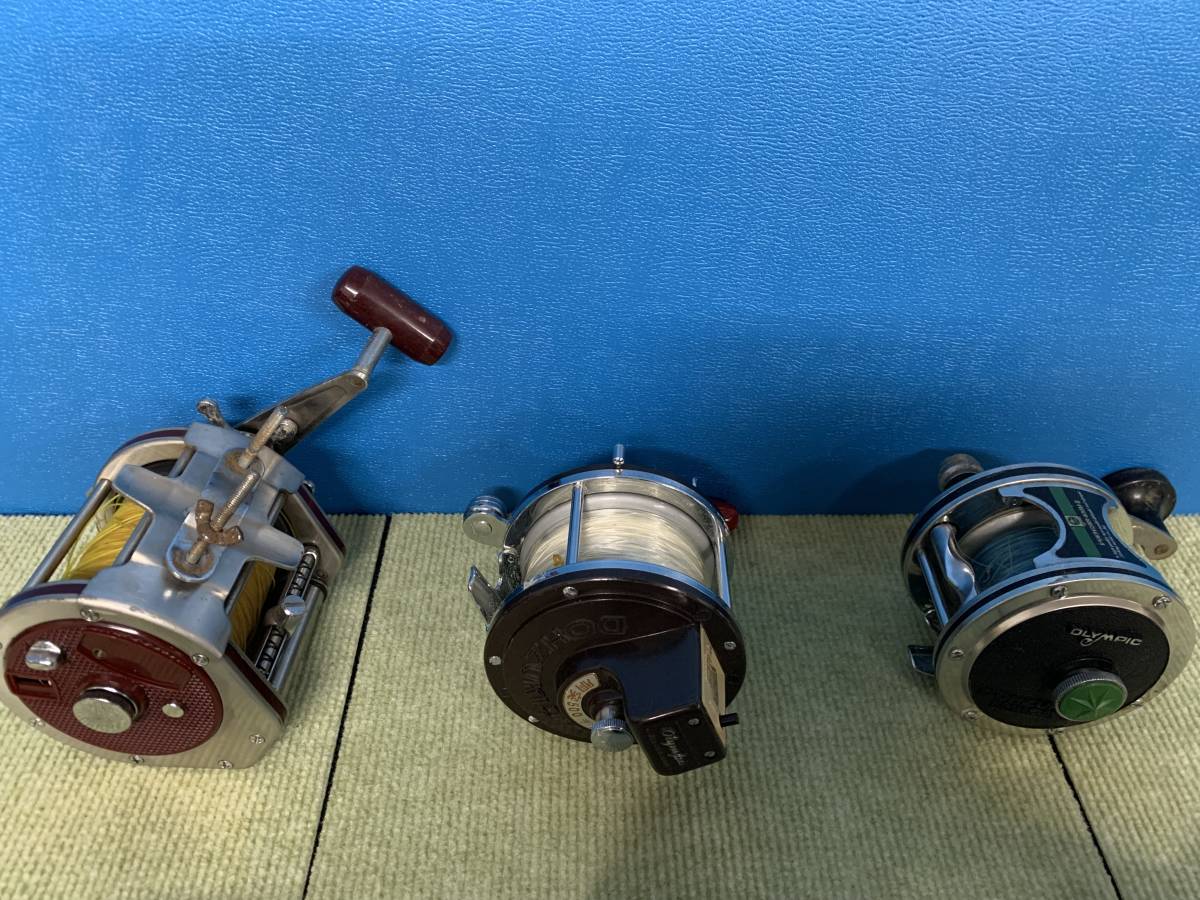 オリムピック リール RYOBI DOHZUKI 胴突 OLYMPIC No.1 DX DOHZUKI-DX