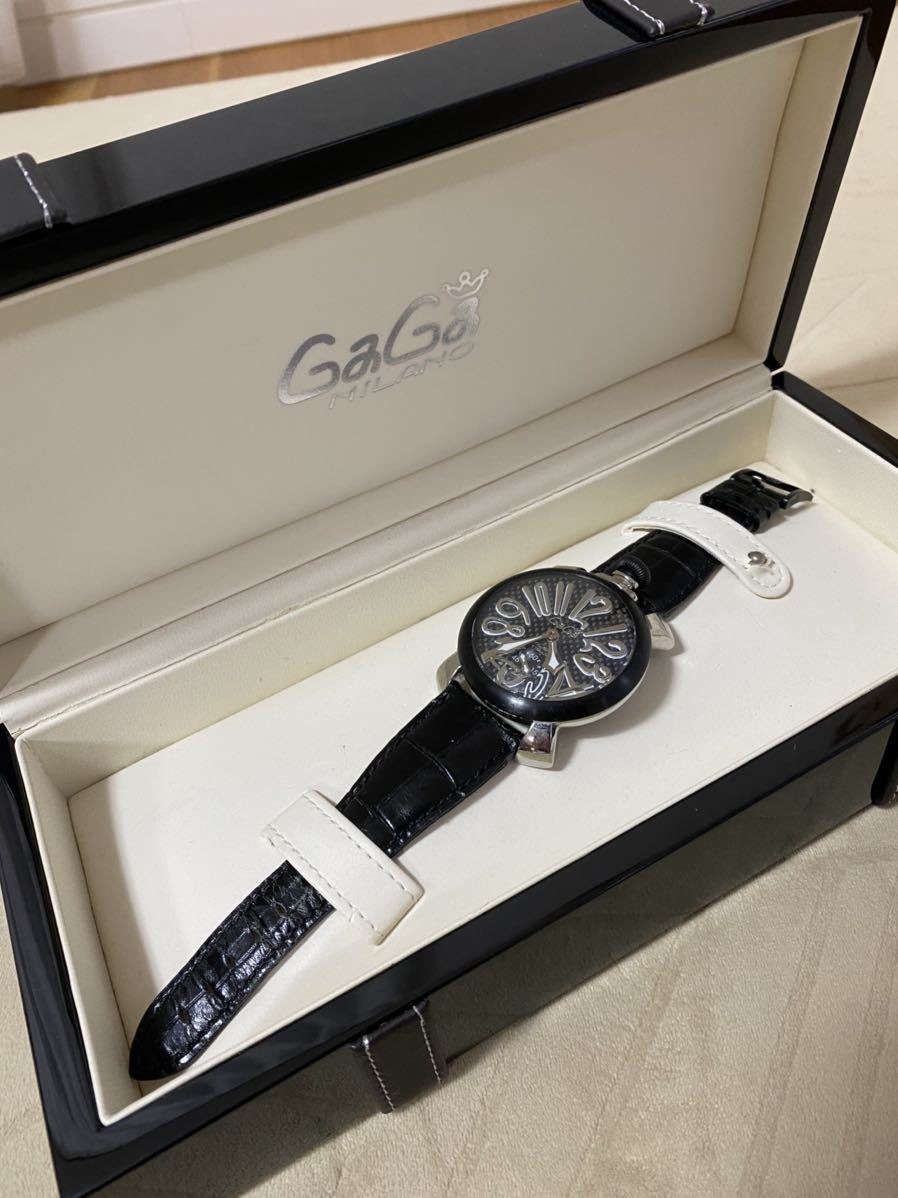 手巻き MILANO ガガミラノ GaGa マヌアーレ48MM マヌアーレ48mm 