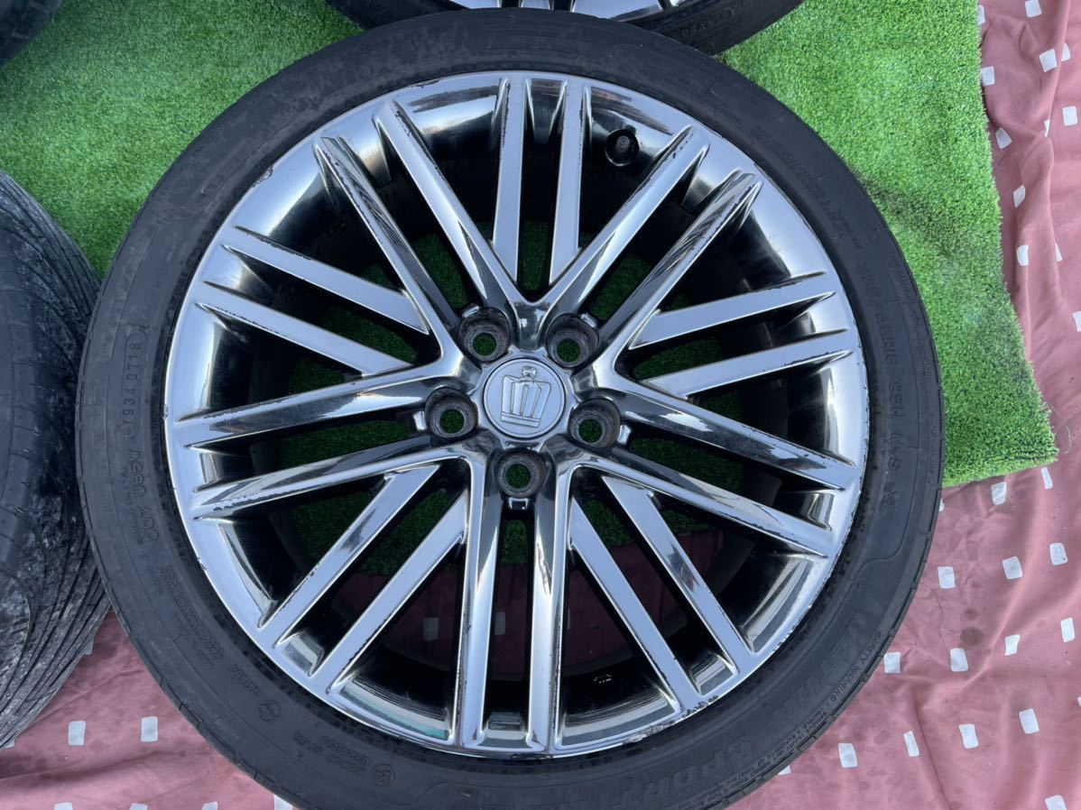 クラウン アスリート 210系 225/45/18 トヨタ純正ホイール 4本セット