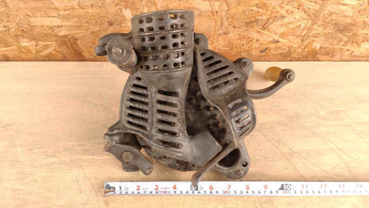 トウモロコシ脱穀機 チクマ 手動 鋳鉄 コーン 粒外し 脱穀器 昭和 