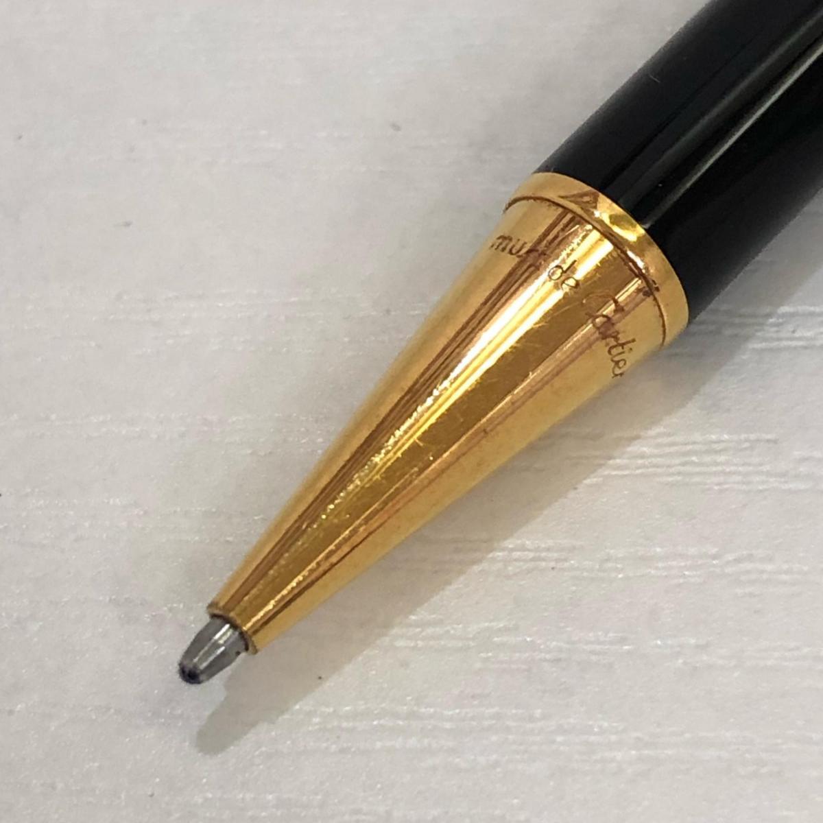 文房具 品 ボールペン カルティエ 回転式 ゴールドカラー