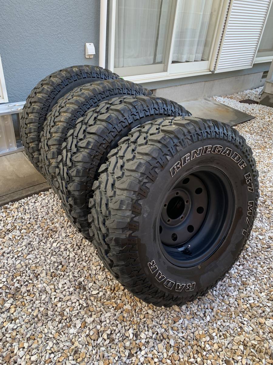 ☆【引取り限定】ジムニーなどに! M/T 285/75R16インチ(6分山) 鉄 