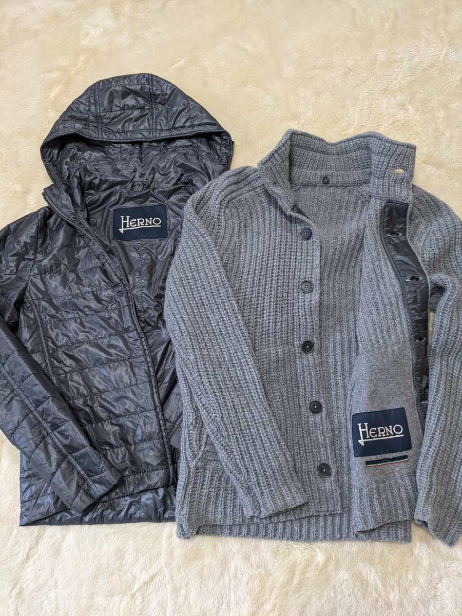 ☆国内正規品 美品 HERNO(ヘルノ) 3WAY ライナーダウンジャケット 
