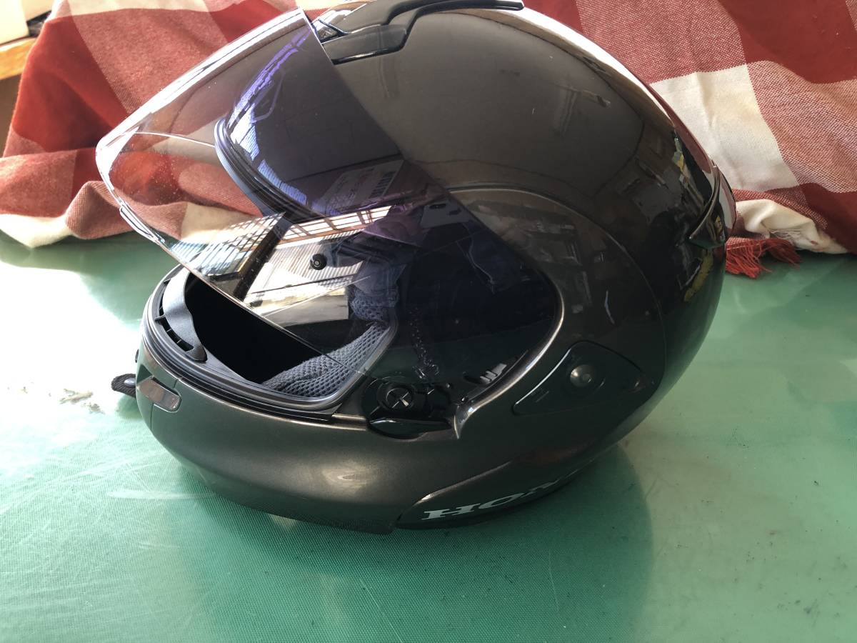 美品♪HONDA コラボ☆マルチテック☆システムヘルメット □SHOEI HONDA MULTITEC ショウエイ・ホンダコラボモデル マルチテック