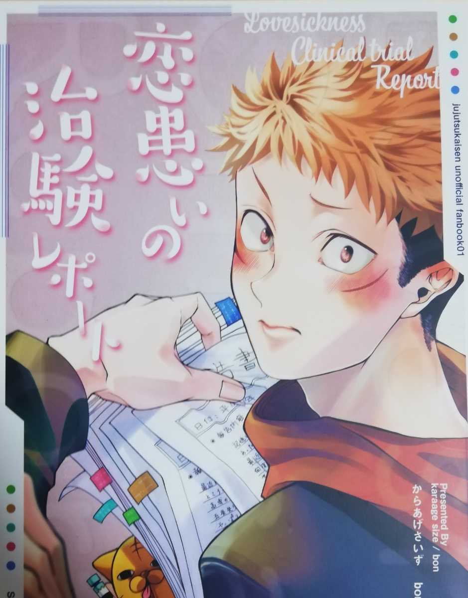 ジ372 恋患いの治験レポート 五条悟 虎杖悠仁 からあげさいず 72ページb5漫画 同人誌 呪術廻戦 その他の作品 売買されたオークション情報 Yahooの商品情報をアーカイブ公開 オークファン Aucfan Com