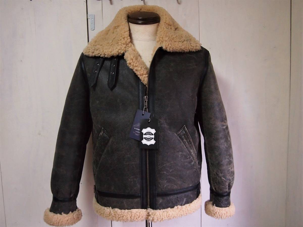 Willis&Geiger ムートン B-3 フライトジャケット36サイズ