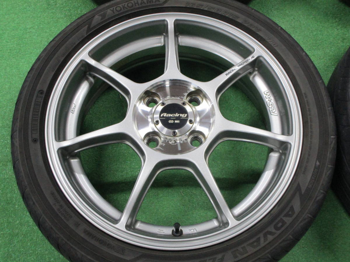 ENKEI RS+M 15インチ 5スポークホイール　５Ｊ+45 車 ENKEI RS+M 15インチ 5スポークホイール 5J+45