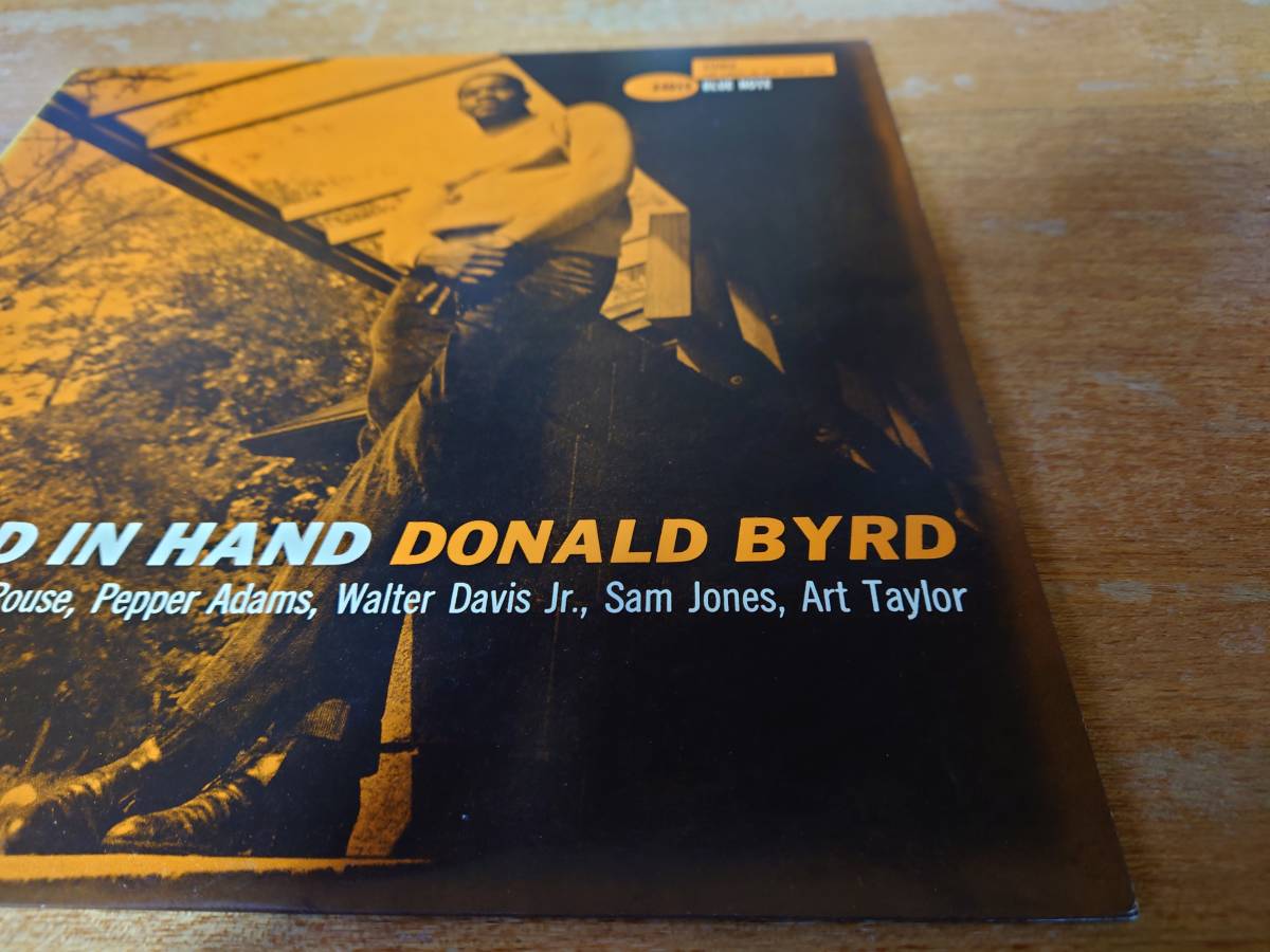 DONALD BYRD/ BYRD IN HAND（Blue Note 日本盤LP キング GXK-8124