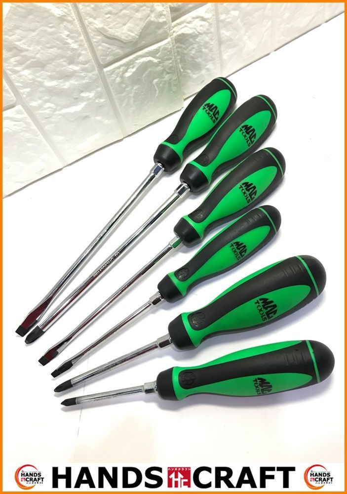 MAC TOOLS ドライバー6本セット マックツール MAC TOOLS ドライバー6本セット マックツール