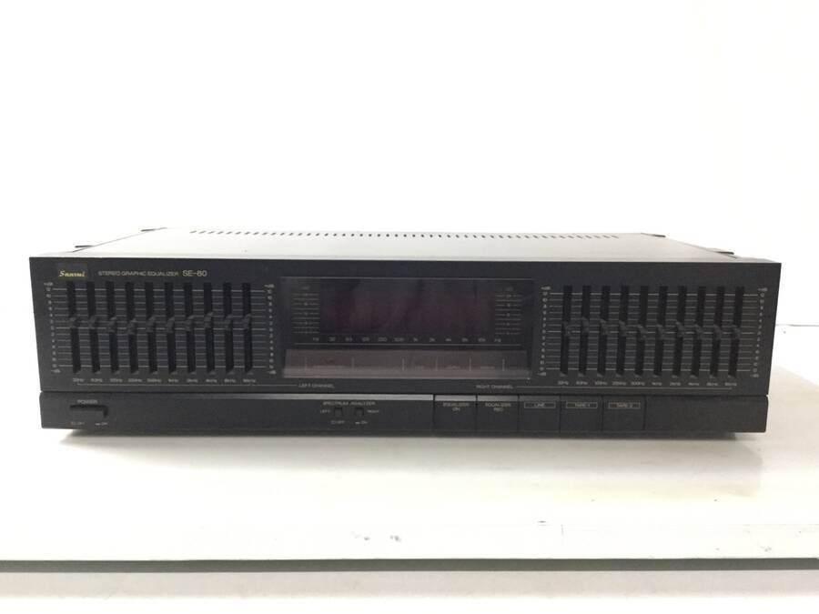 SE-80 Sansui サンスイ グラフィックイコライザー イコライザー SANSUI