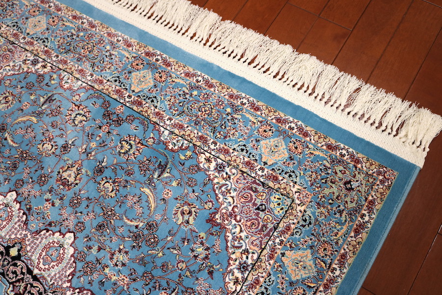 ペルシャ絨毯101×170新品未使用 カーペット ラグ Made in Iran ◇送料無料◇ペルシャ絨毯◇101×170 ◇イラン産◇アートシルク