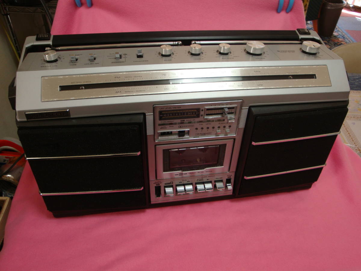 PIONEER SK-95 パイオニア ラジカセ 昭和レトロ - 動作品 ラジオ AM FM