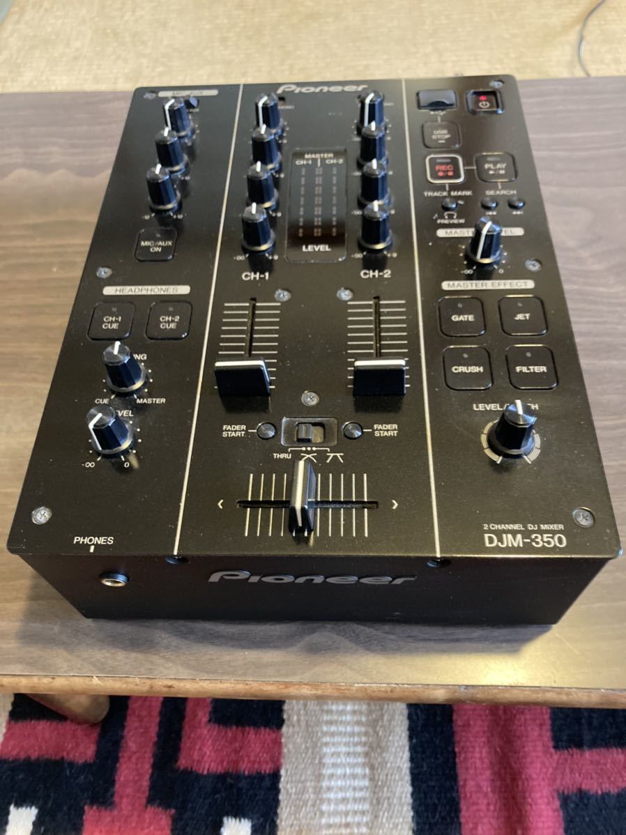 DJM-350 Pioneer - DJ Mixer mixer 2-channel effects DJM-350-W 2