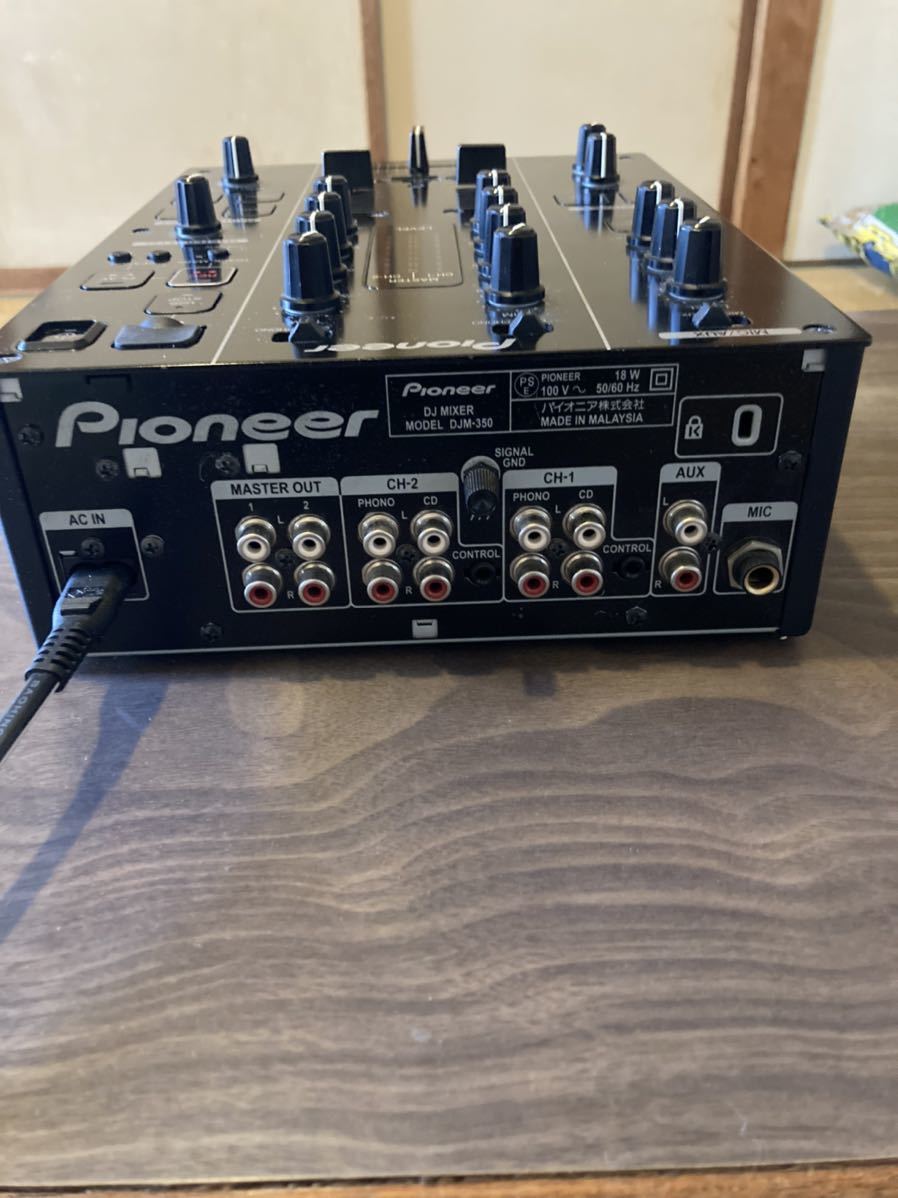 DJM-350 Pioneer - DJ Mixer mixer 2-channel effects DJM-350-W 2