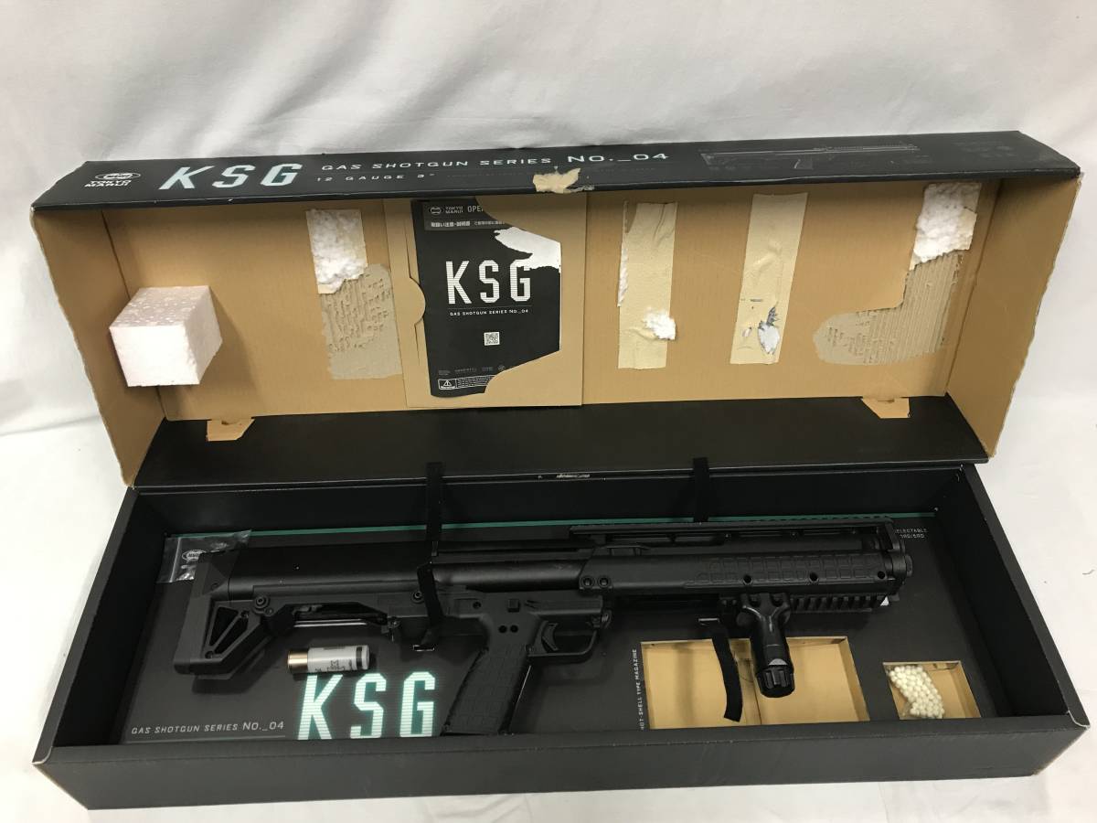 ○072K928A00♪東京マルイ ガスショットガン 【 KSG 】 ジャンク 