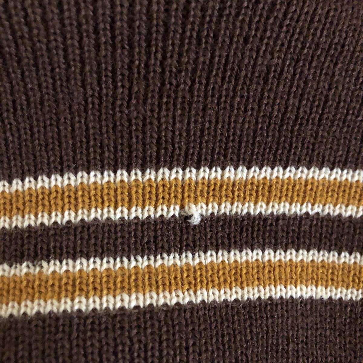 SKOOKUM スタジャン 袖レザー SIZE40 ブラウン SKOOKUM スクーカム スタジャン メンズ ブラウン×クリーム 袖革ノーカラー