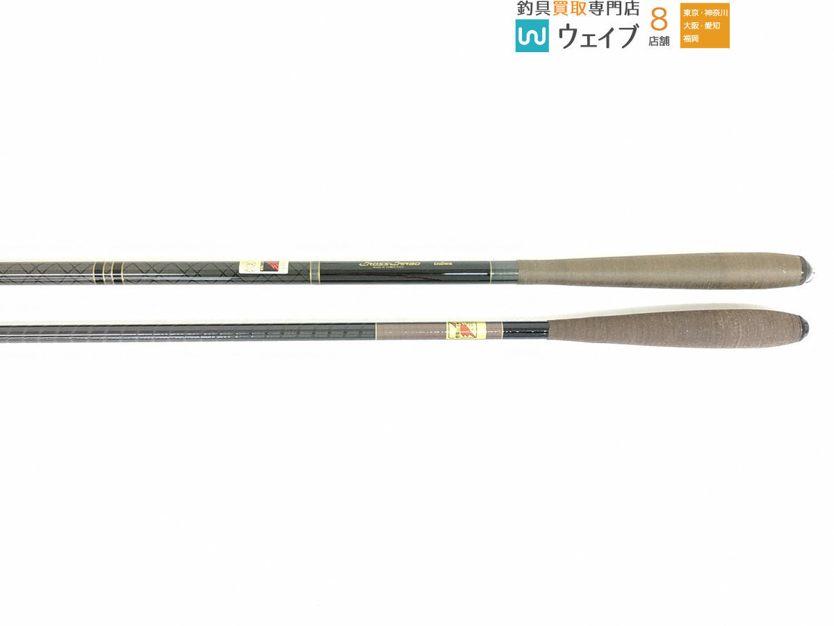 NFT パワーループ スーパー 葉影 中硬調 13 、ダイワ クロスカーボ 葉