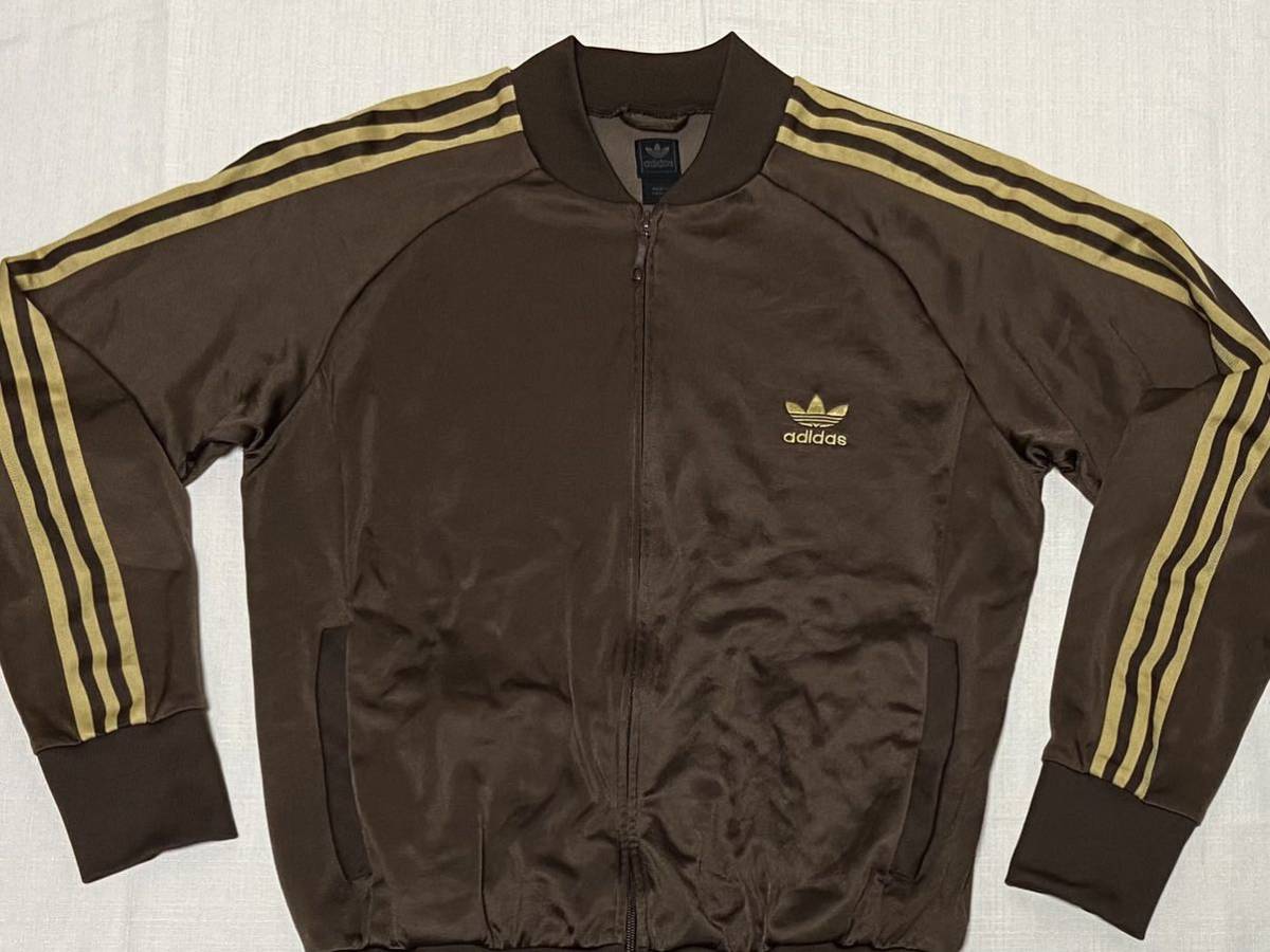レア色 美品 adidas オリジナルス ATP ビンテージ 復刻 ブラウン 