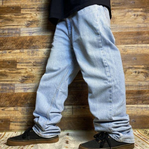 90s 90年代 Usa製 アメリカ製 Levi S リーバイス 505 W38 ジーパン Gパン デニム バギージーンズ メンズ 古着 ライトブルー アイスブルー W37以上 売買されたオークション情報 Yahooの商品情報をアーカイブ公開 オークファン Aucfan Com