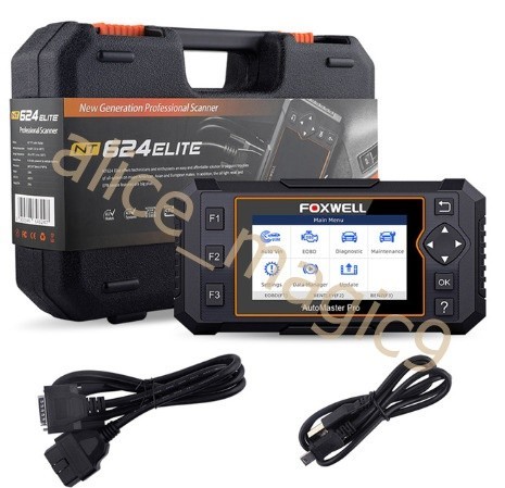 ★即納在庫 送料無料★Foxwell NT624 エリート オールシステムスキャンツール 自動車 故障診断機 OBD2 エンジン ABS SRS HVAC